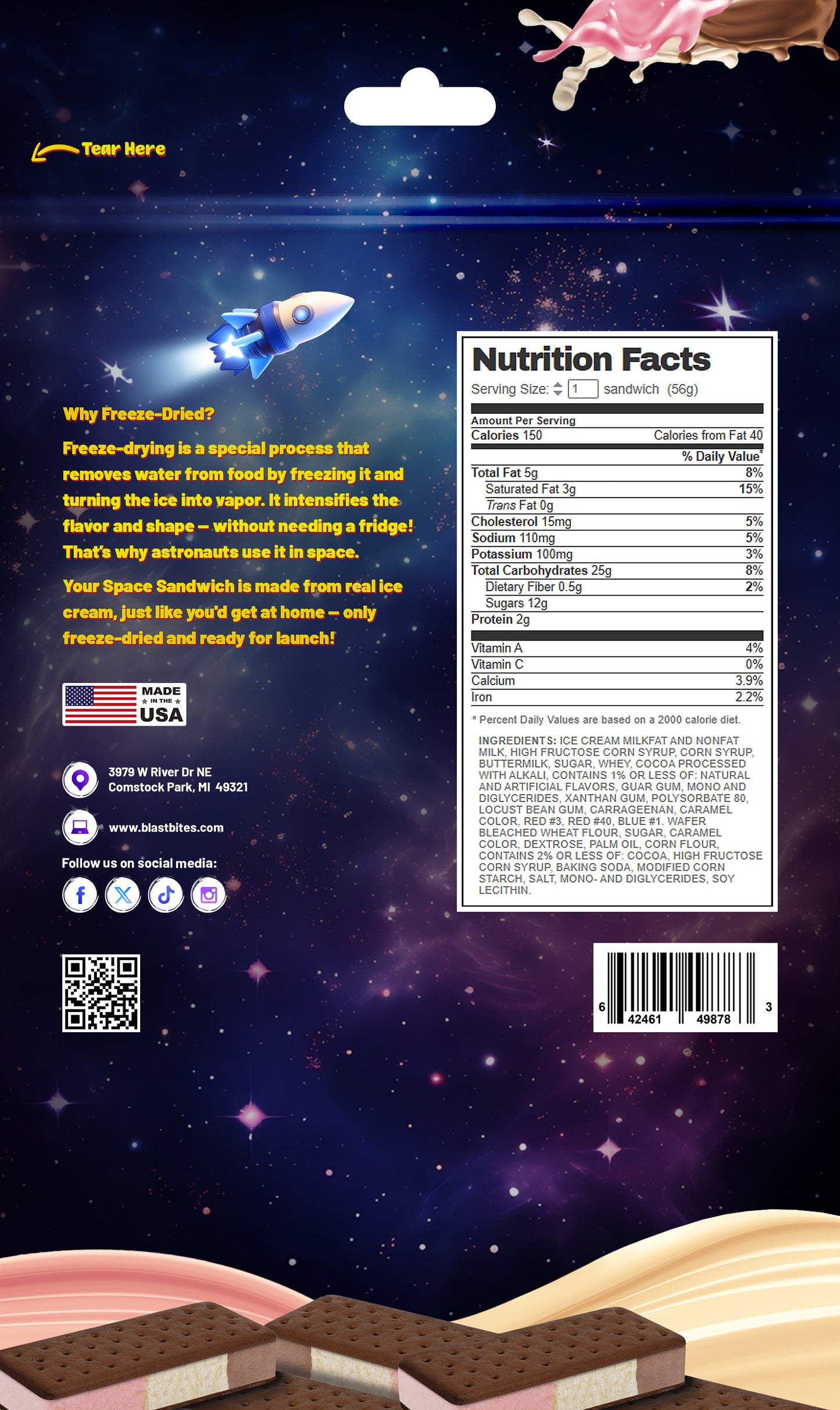 Space Sandwich - Neapolitan