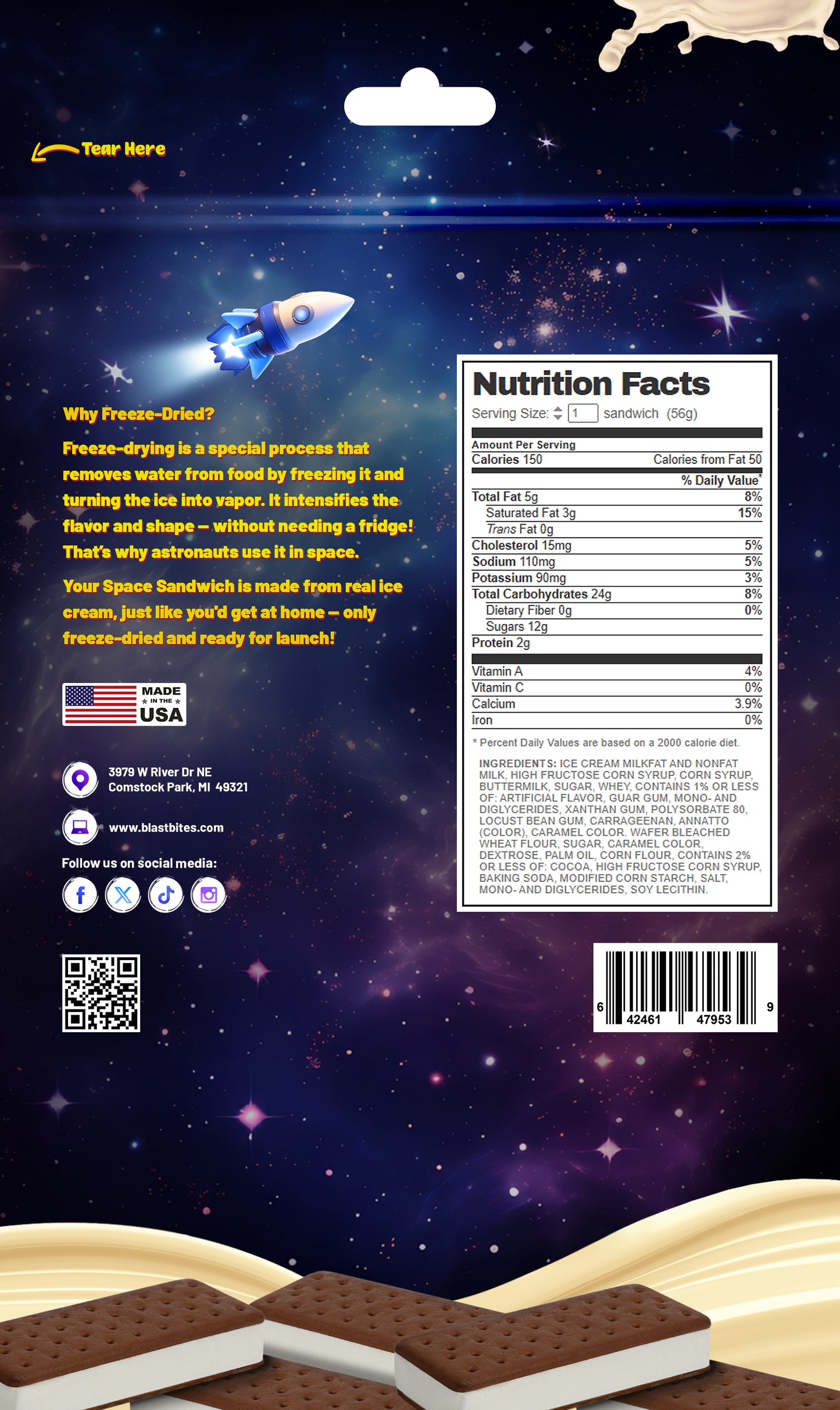 Space Sandwich - Vanilla