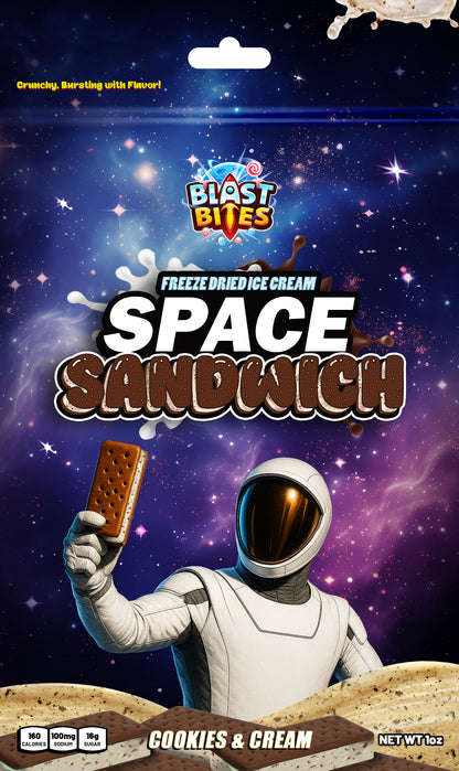 Space Sandwich - Cookies and Cream