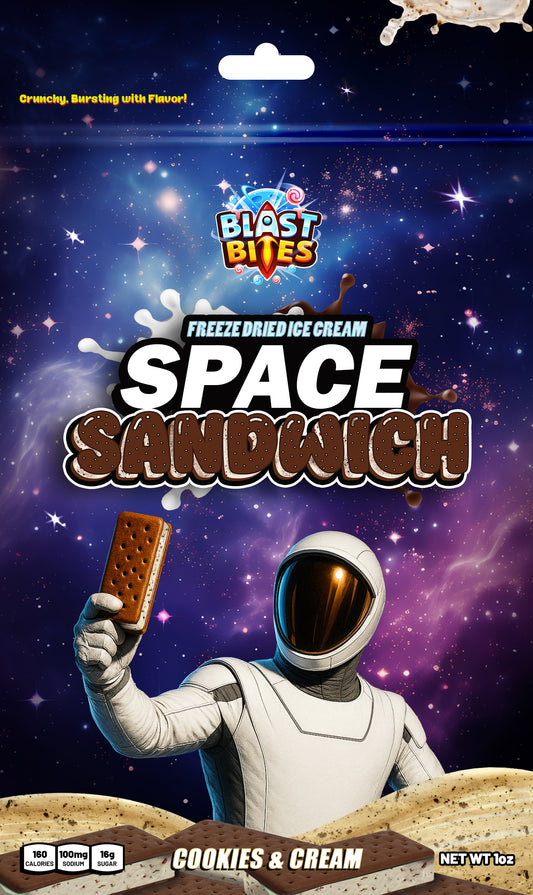 Space Sandwich - Cookies and Cream