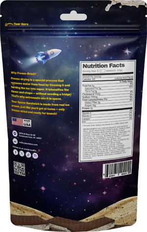 Space Sandwich - Cookies and Cream